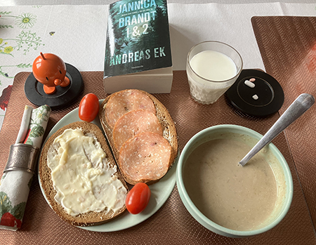 Mackor och skogssvampsoppa Hopptimisten och Jannica Brandt 1 o 2