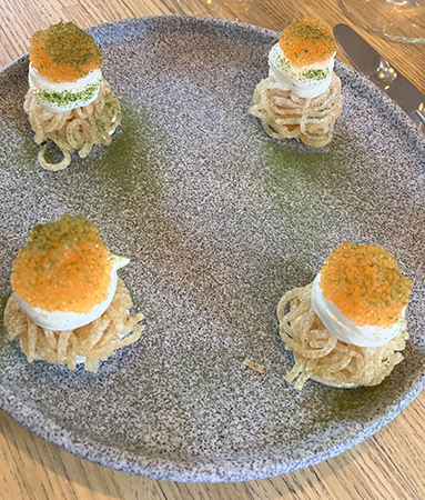 Löjrom på friterad potatis K5