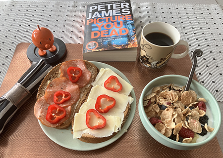 Lördagsfrukost med Hopptimisten och Picture you dead
