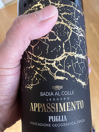 Badia al Colle Leggero Appassimento Puglia 2022