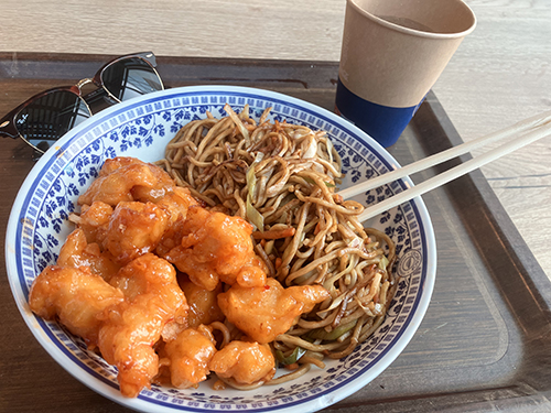 Orange chicken med nudlar ChopChop Orange chicken med nudlar ChopChop