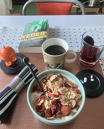 Torsdagsfrukost med Hopptimisten o Vedergällningen