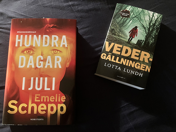 Böckerna Hundra dagar i juli och Vedergällningen