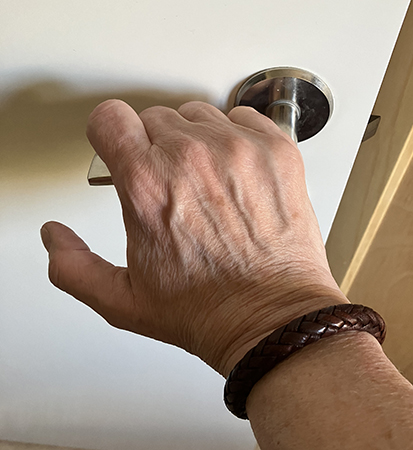 Läderarmband från silversmedjan i Ulva kvarn