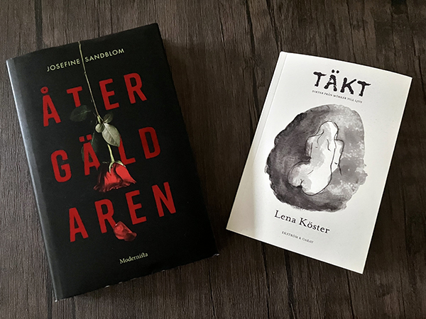 Böckerna Återgäldaren och Täkt