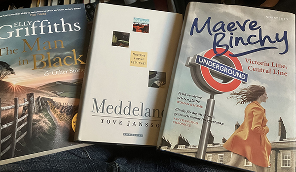 Tre novellsamlingar The man in black Meddelande o Victoria Line Central Line