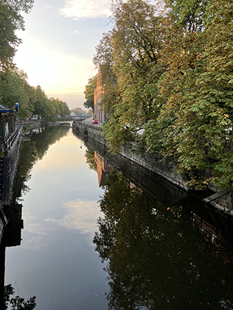 Ån söderut sedd från Nybron