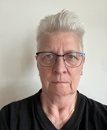 Selfie i mina gamla jobbglasögon