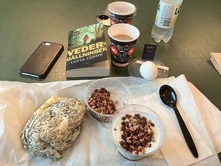 Jobblunch med Vedergällningen