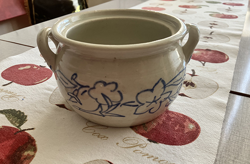 Mormorskruka köpt från Uppsala Antik o Vintage