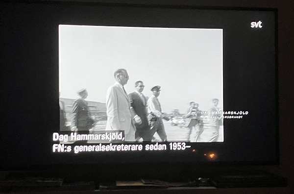 Hammarskjöld film på SvT Play