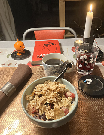 Måndagsfrukost med Hopptimisten o Haggan