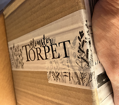 Paket från Blomstertorpet