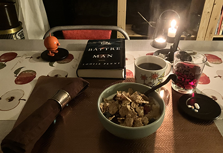 Fredagsfrukost med Hopptimisten och En bättre man tända ljus