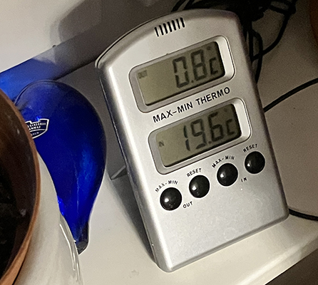 Noll komma åtta grader den 15 okt 2024