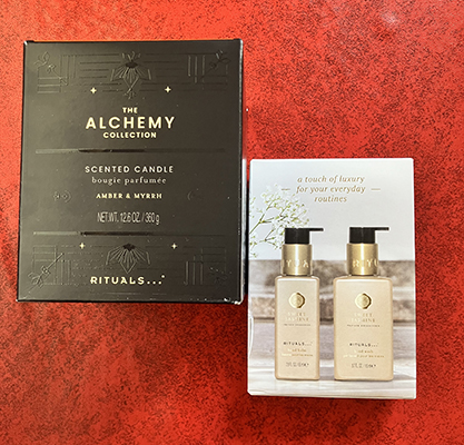 Rituals doftljus Alchemy och tvål och handkräm Sweet jasmine