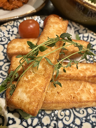 Friterad halloumi Byblos