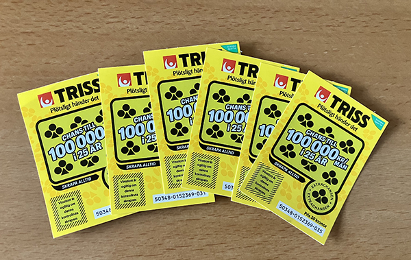 Sex stycken Trisslotter