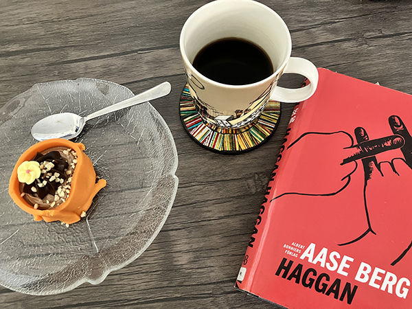 Fika med Noisette och Haggan