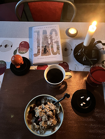 Fredagsfrukost med tända ljus boken Jag och Hopptimisten Fredagsfrukost med tända ljus boken Jag och Hopptimisten