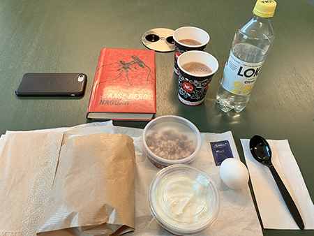 Jobblunch med Haggan