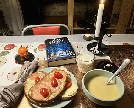 Soppkvällsmat med Hopptimisten och hästarna i boken Soppkvällsmat med Hopptimisten och hästarna i boken