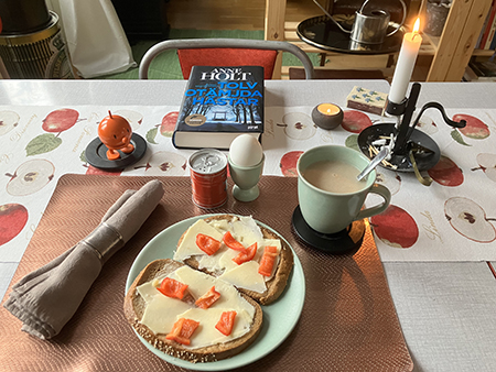 Hemmalunch med Hopptimisten och Tolv otämjda hästar
