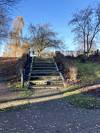Trappa i Höganäsparken