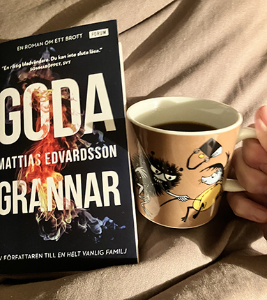 Goda grannar o kaffe på sängen