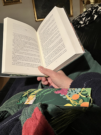 Kapitel 12 och bokmärke till Dödens lustgård