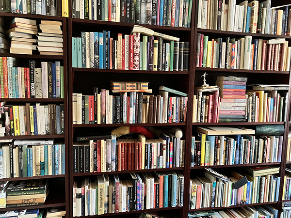 Böcker västra sidan 1