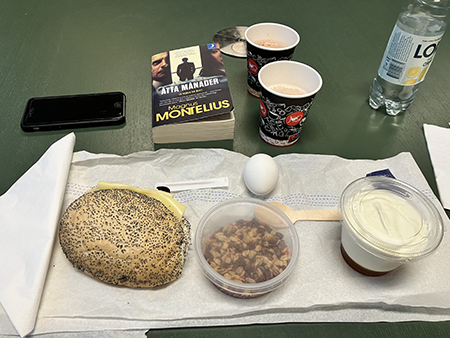 Jobblunch med Åtta månader