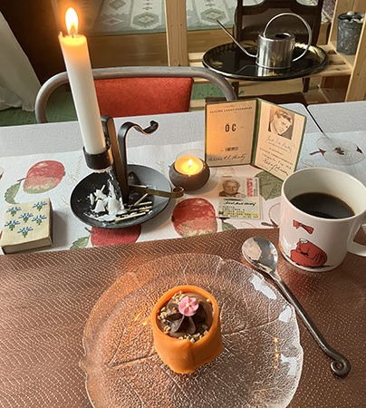 Noisettefika med pappa