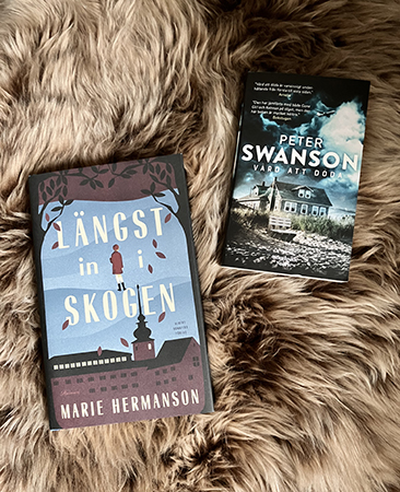 Böckerna Längst in i skogen och Värd att döda