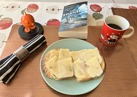 Rostade mackor kaffe Hopptimiste o Värd att dö