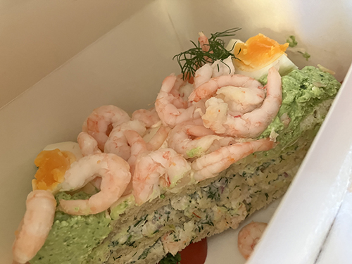 Smörgåstårtbit i kartong