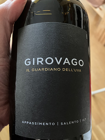 Girovago Il Guardiano dell’Uva Appassimento Salento 2023