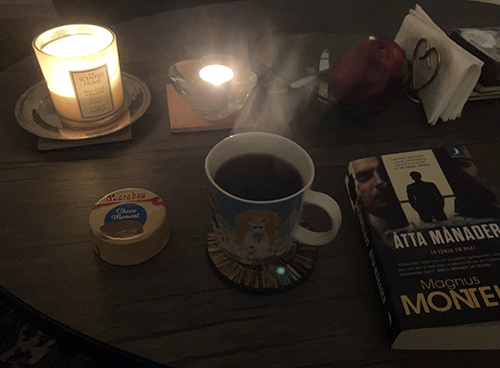 Kvällsfika med Choco moment och Åtta månader