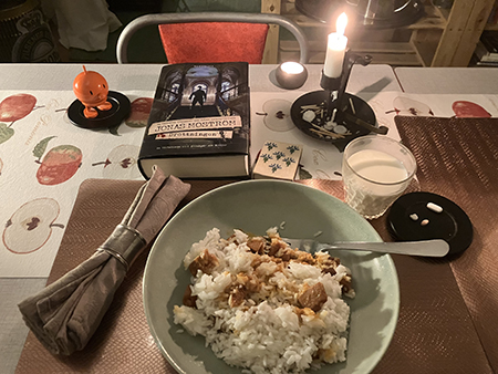 Kycklingkorv Stroganoff och väldigt mycket ris Hopptimisten o Drottningen Kycklingkorv Stroganoff och väldigt mycket ris Hopptimisten o Drottningen