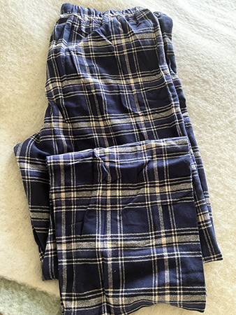 Pyjamasbyxor i flanell