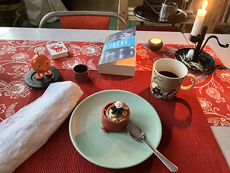 Lördagsfika med Noisette Hopptimisten och Irène