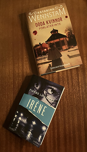 Böckerna Irène och Döda kvinnor förlåter inte