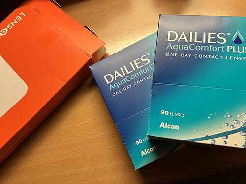 Dailies AquaComfort plus linser från Lenson