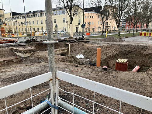 Korsningen Väderkvarnsgatan St Olofsgatan