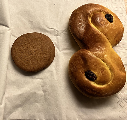 Pepparkakor o lussekatt Pepparkakor o lussekatt