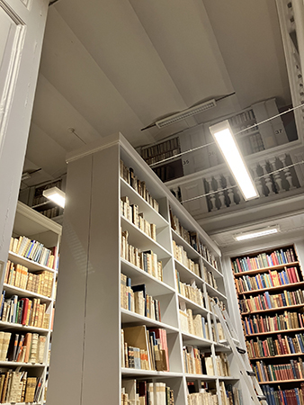 Böcker från golv till tak Carolina Rediviva