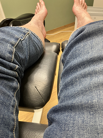 Fötterna väntar på hjälp Fötterna väntar på hjälp