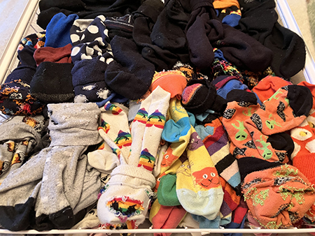 Ordning i strumplådan