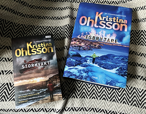 Kristina Ohlssons böcker Stormvakt och Isbrytare
