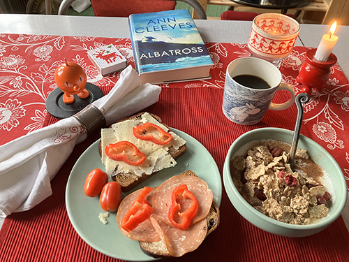 Adamsfrukost med Hopptimisten och Albatross